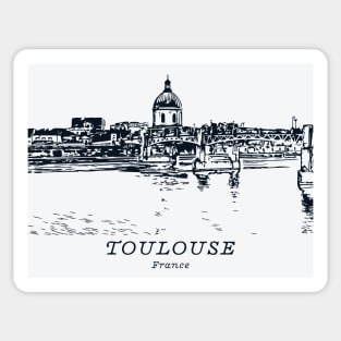 Toulouse - France Sticker